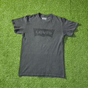 Vintage Levi’s Logo Dark Grey Tee